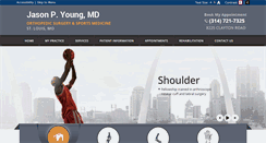 Desktop Screenshot of jasonpyoungmd.com